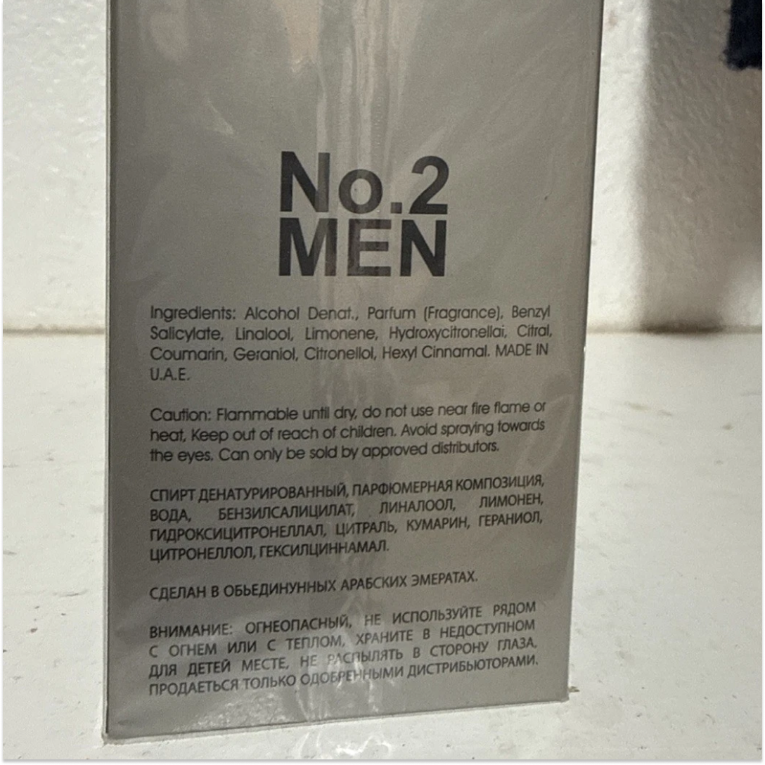 Maison Alhambra No.2 Men Eau de Parfum Spray Regular Size 2.7 fl oz